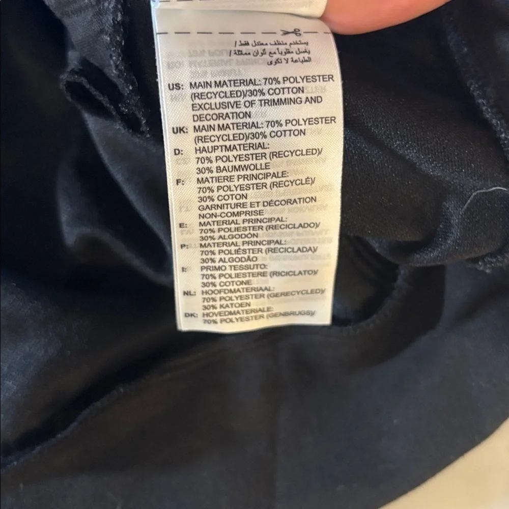 Adidas Black Yoga hoodie size small